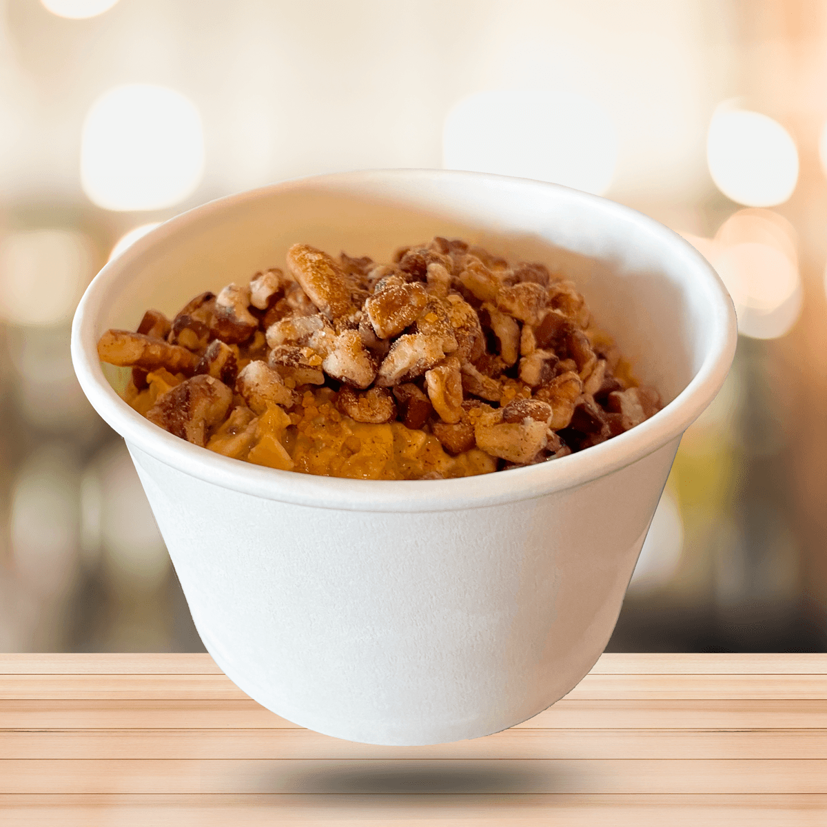 Pumpkin Cheesecake Overnight Oats